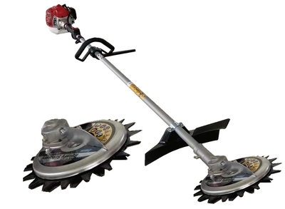 手持沙坑切边机